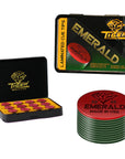TIGER EMERALD LAMINATED CUE TIP - MEDIUM/HARD