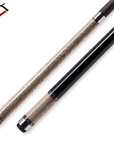 Baguette de billard Cuetec Cynergy Truewood Sycamore II, gris et noir, sans grip, 12,5 mm, 19 oz