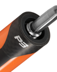 PREDATOR BUTT P3 FLARE ORANGE UNI-LOC QUICK RELEASE NO WRAP (SHAFT NON INCLUDED) - LIMITED EDITION