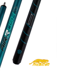MANCHE DE BAGUETTE DE BILLARD PREDATOR AIR RUSH COULEUR DE L'ANNÉE SARCELLE AVEC WRAP SPORT - ÉDITION LIMITÉE