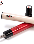 AVID CHROMA CRIMSON POOL CUE NO WRAP 11.75MM 19OZ