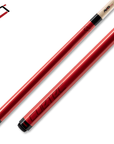 AVID CHROMA CRIMSON POOL CUE NO WRAP 11.75MM 19OZ