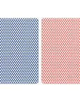 COPAG EXPORT PLASTIC POKER DECK CARDS JUMBO RED AND BLUE