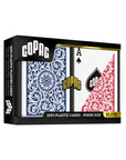 COPAG PLASTIC POKER DECK CARDS RED AND BLUE 1546 SERIES STANDARD SIZE