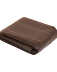 FITTED ROUND CORNER POOL TABLE COVER - LEATHERETTE