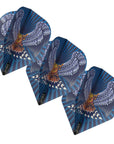 PLUMES DE DARD SHOT OISEAUX DE PROIE KESTREL ENSEMBLE DE 3 STANDARD