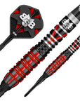 SHOT MICHAEL SMITH TENACIOUS SOFT TIP DART SET - 90% TUNGSTEN BARRELS