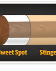 MCDERMOTT STINGER BREAK/JUMP CUE NG01 BROWN 13MM 190Z