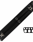 OUTLAW OLB35N 3X5 HARD CUE CASE - BLACK/WHITE - LIMITED EDITION
