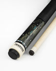 PEARSON POOL CUE ENCORE SERIES - CARBON SHAFT IRISH LINEN WRAP GREY 12.5MM