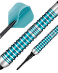 SHOT ZEN JUTSU SOFT TIP DART SET - 80% TUNGSTEN BARRELS