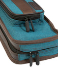 LUCASI SOFT CASE 3B 5S  BLUE AND BROWN