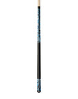 BAGUETTE DE BILLARD RAGE MATTE BLEU POISON CHÊNE CAMO 13MM 19OZ