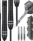UNICORN GARY ANDERSON PHASE 6 BLACK STEEL TIP DARTS TUNGSTEN 90% 23G