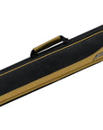 PREDATOR ROADLINE BLACK AND GOLD HARD POOL CUE CASE - 2B/4S