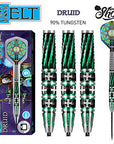 SHOT CELT DRUID STEEL TIP DART SET 90% TUNGSTEN 23GM
