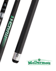 MCDERMOTT BREAK POOL CUE VANQUISH MACH 1 BLACK 13MM 19OZ