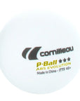 CORNILLEAU P-BALL ABS EVOLUTION 3-STAR ITTF X3 PING PONG BALLS