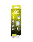 CORNILLEAU P-BALL ABS EVOLUTION 3-STAR ITTF X3 PING PONG BALLS