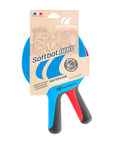 CORNILLEAU SOFTBAT DUO PING PONG RACKETS - RED/BLUE