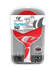 CORNILLEAU TACTEO 50 PING PONG RACKET - RED
