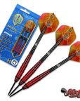 SHOT MYSTIC STEEL TIP DARTS SET-PREMIUM BRASS