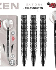 ZEN SATORI STEEL TIP DART SET-90% TUNGSTEN BARRELS