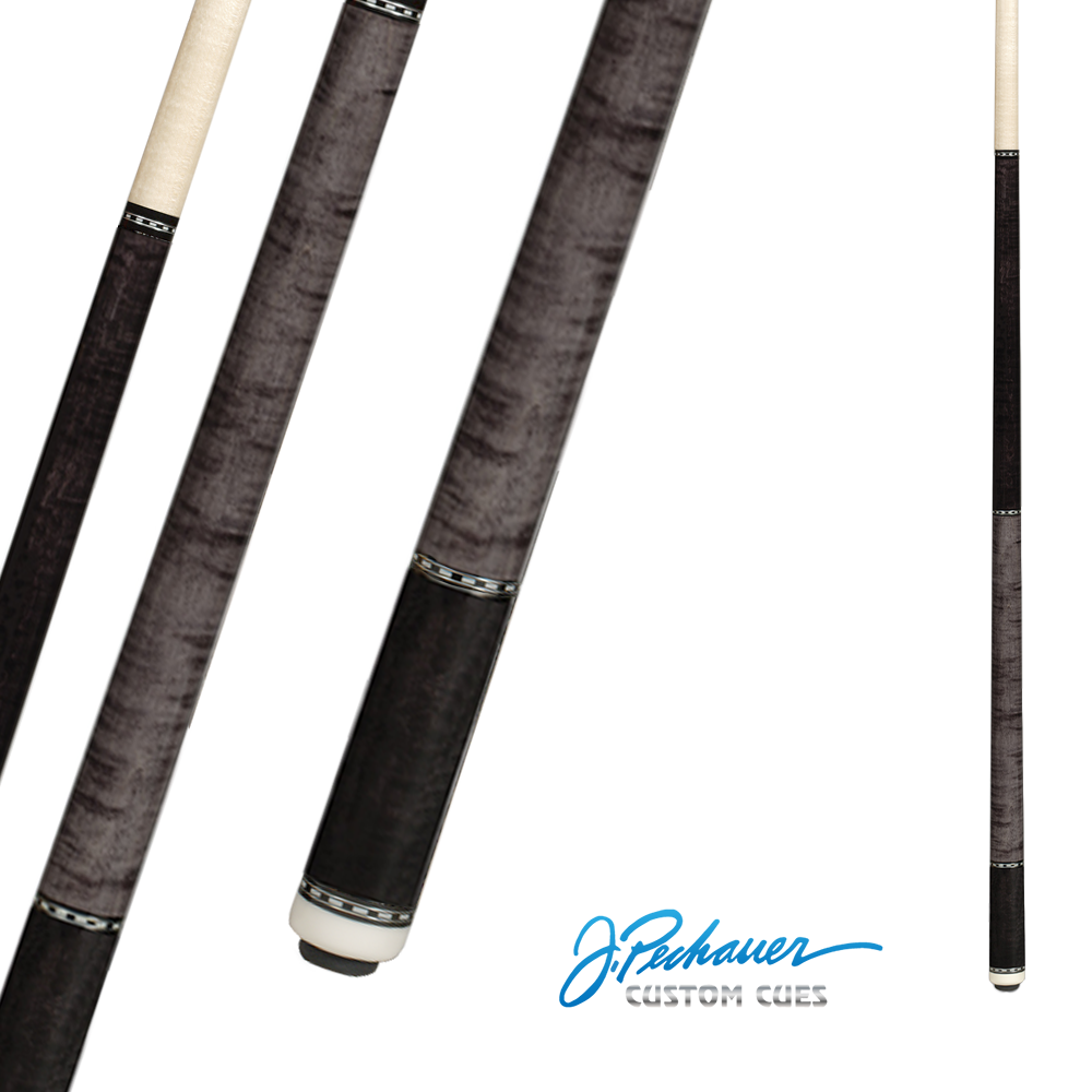 J.PECHAUER POOL CUE P04-N WOOD BW WRAP 58" 12.5MM