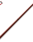 AVID CHROMA BORDEAUX POOL CUE NO WRAP 12.75MM 19OZ