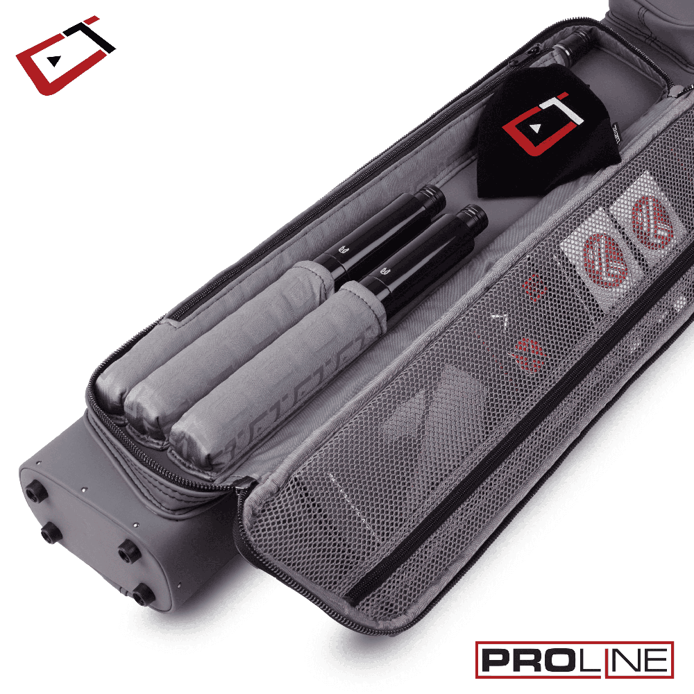 ÉTUI RIGIDE POUR BAGUETTES DE BILLARD CUETEC PRO LINE GHOST EDITION 3X5 - ÉDITION LIMITÉE
