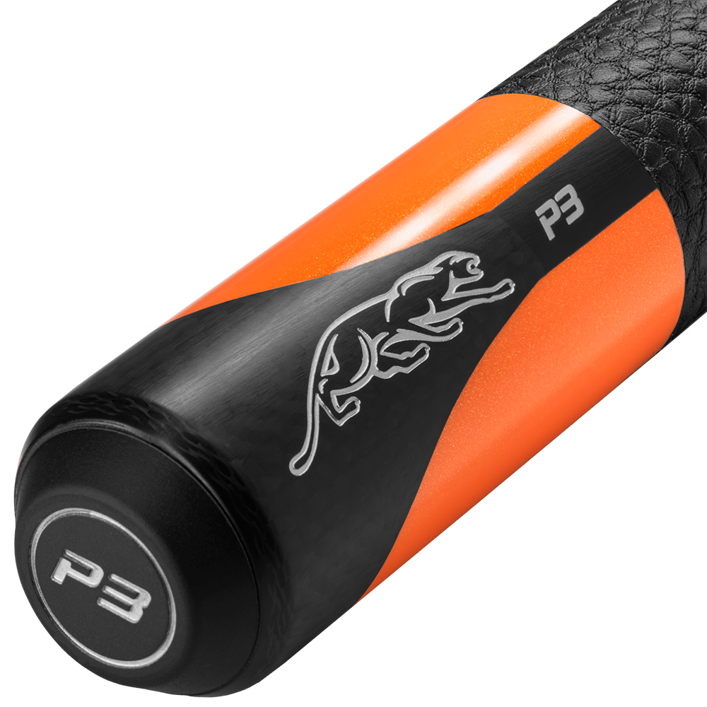 PREDATOR BUTT P3 FLARE ORANGE UNI-LOC QUICK RELEASE LEATHER LUXE WRAP (SHAFT NON INCLUDED) - LIMITED EDITION