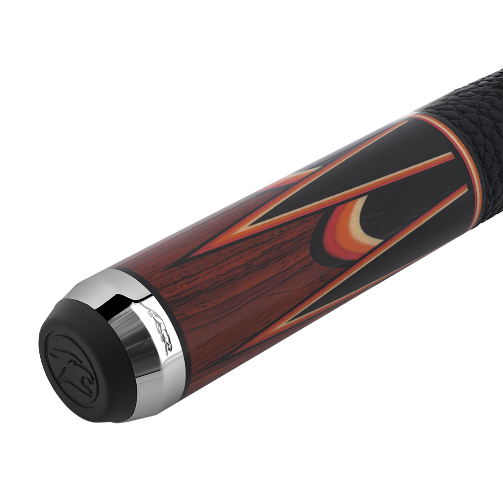 PREDATOR BUTT SANG LEE SERIES 2 UNI-LOC LEATHER LUXE WRAP BLACK/RED/ORANGE/MAPLE/EBONY (SHAFT NOT INCLUDED) - LIMITED EDITION
