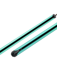 MANCHE DE BAGUETTE DE BILLARD PREDATOR P3 TURQUOISE AVEC BANDES NOIRES SANS GRIP - ÉDITION LIMITÉE