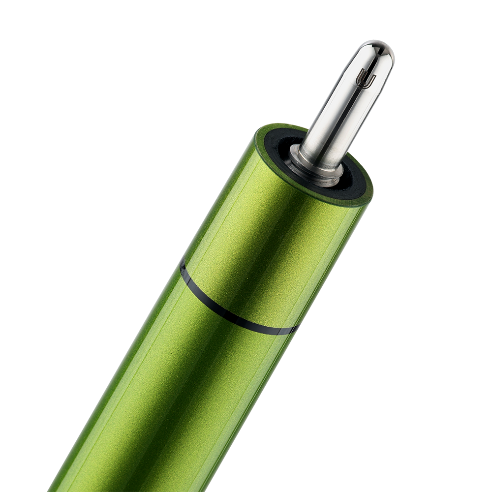 PREDATOR BUTT SP2 BLACK/LIME GREEN 2  UNI-LOC LEATHER LUXE WRAP (SHAFT NOT INCLUDED) - LIMITED EDITION