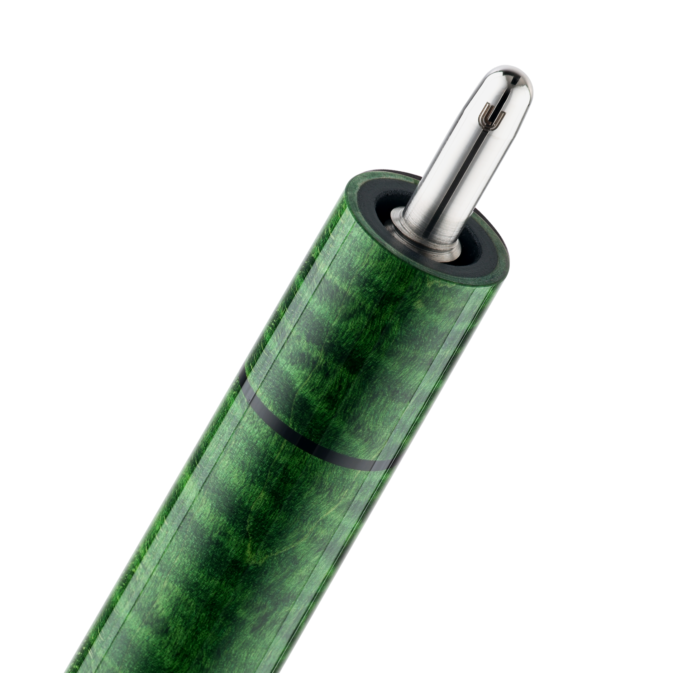 PREDATOR SP2 2 POOL CUE BUTT - GREEN STAINED CURLY MAPLE - LIMITED EDITION