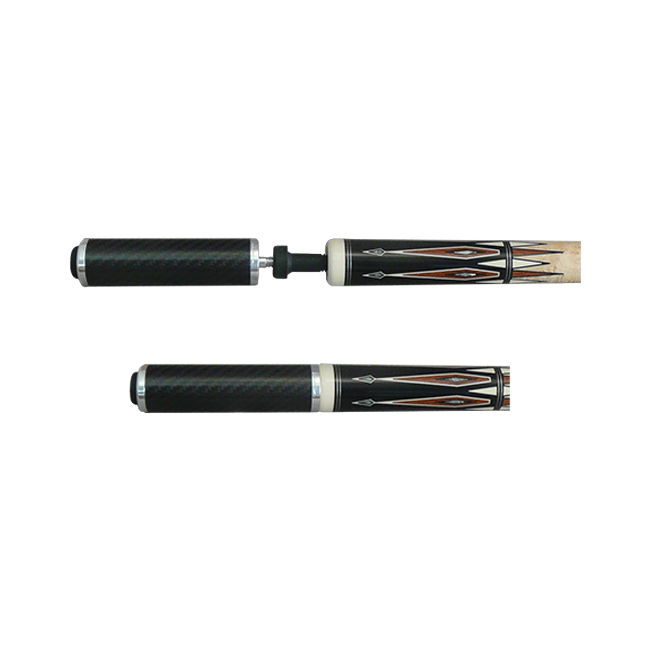 J.PECHAUER POOL CUE EXTENSION CARBON
