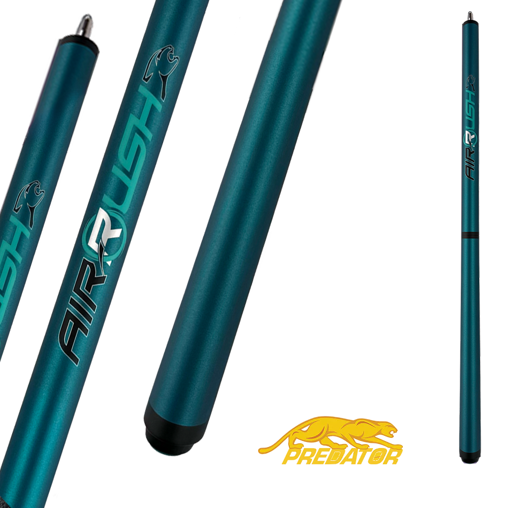 MANCHE DE BAGUETTE DE BILLARD PREDATOR AIR RUSH COULEUR DE L'ANNÉE SARCELLE SANS GRIP - ÉDITION LIMITÉE