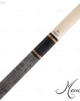 MEUCCI POOL CUE ALL NATURAL WOOD 1 SMOKE 12.5MM 19OZ