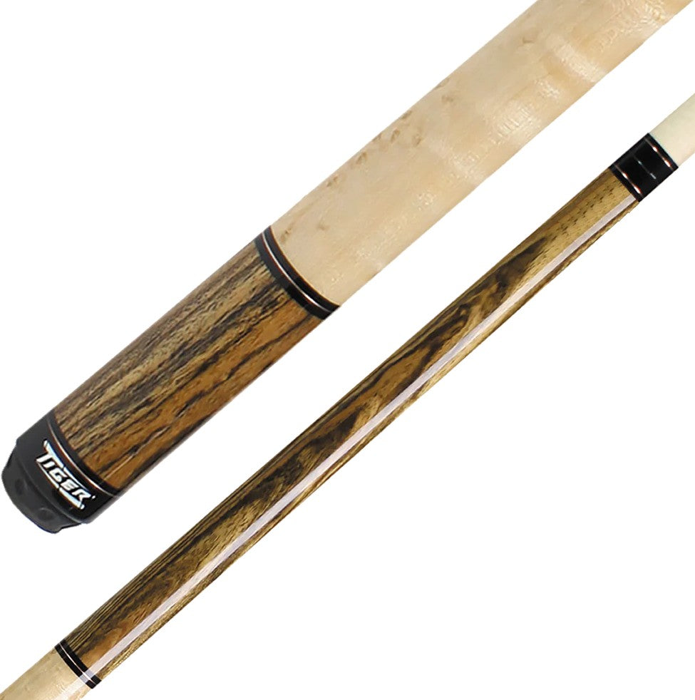 BAGUETTE DE BILLARD TIGER CLASSIC 2 SERIES C2-2 - BRUN 12.5MM 19OZ