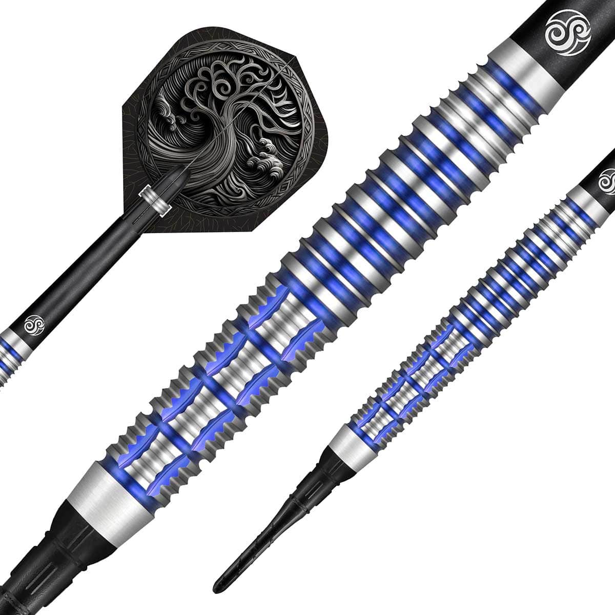 SHOT CELT TORANOS SOFT TIP DART SET - 90% TUNGSTEN DART BARRELS