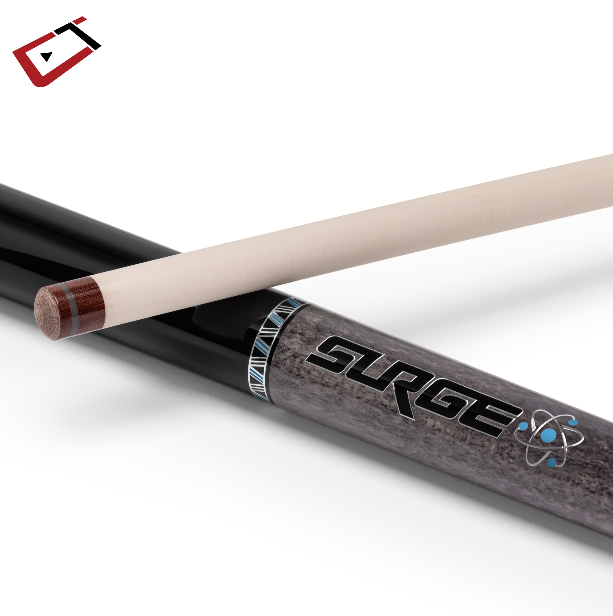 CUETEC AVID SURGE BREAK CUE GREY STAIN 13MM