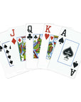 COPAG JEU DE CARTES BRIDGE EN PLASTIQUE MODÈLE 1546 JUMBO ROUGE ET BLEU