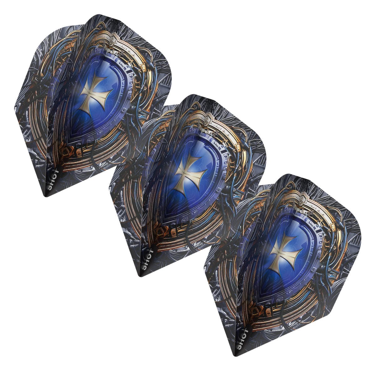 SHOT FUTURE KNIGHTS IRONSOUL DART FLIGHT SET - SMALL