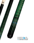 BAGUETTE DE BILLARD KODA SPORTS KD55GN - VERTE 12.5MM 19OZ