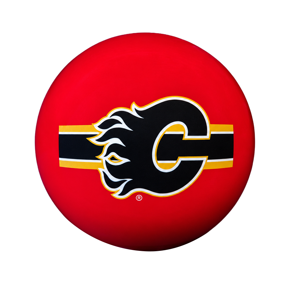 GROSSE BOULE DE BOWLING KR STRIKEFORCE 14LBS - LNH FLAMES DE CALGARY - ÉDITION LIMITÉE