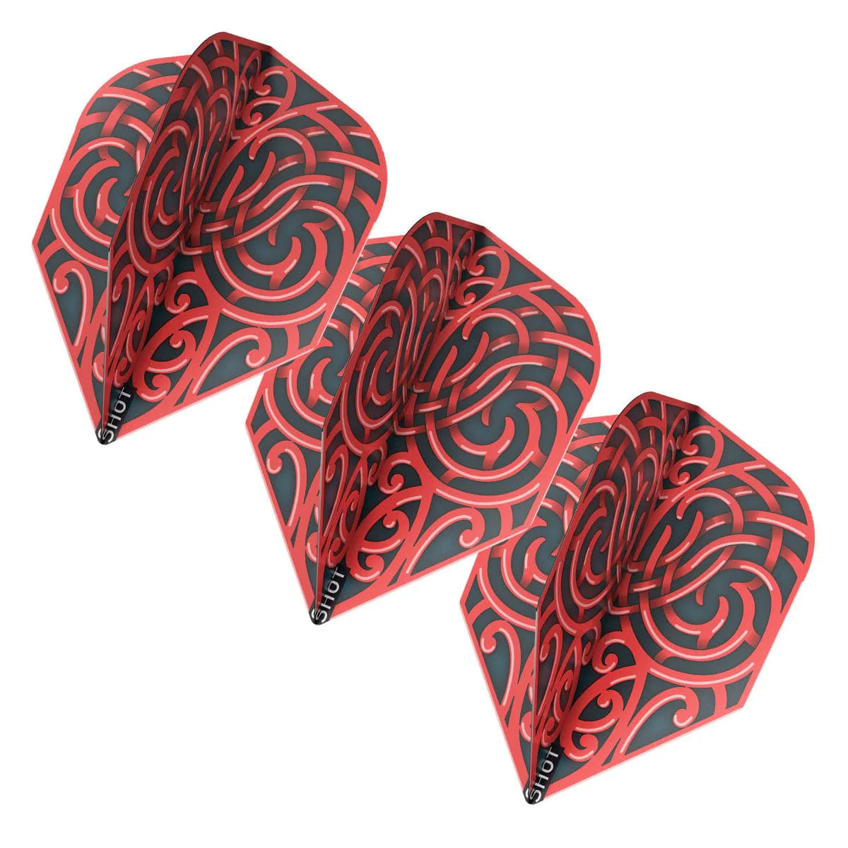ENSEMBLE DE PLUMES DE DARDS SHOT WARRIOR KAPENE - PETIT STANDARD