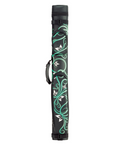 MCDERMOTT DESIGNER CASE TEAL FLORAL HARD CUE CASE 2B