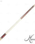 MEUCCI POOL CUE ECONOMY CURE 7 RED 19OZ 12.5MM