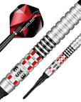 SHOT MICHAEL SMITH ACHIEVE SOFT TIP DART SET - 90% TUNGSTEN BARRELS