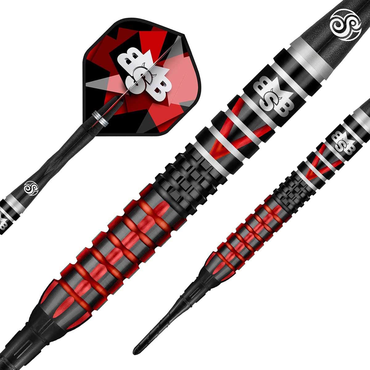 FLÉCHETTES SHOT DEFIANT DE MICHAEL SMITH POINTE SOUPLE - BARREAUX EN TUNGSTÈNE À 90%